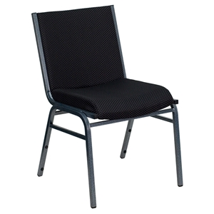Hercules Series Stack Chair - Black, Ganging Bracket 
