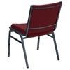 Hercules Series Stack Chair - Red, Ganging Bracket - FLSH-XU-60153-BY-GG