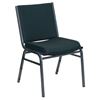 Hercules Series Stack Chair - Green, Ganging Bracket - FLSH-XU-60153-GN-GG