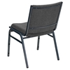 Hercules Series Stack Chair - Gray, Ganging Bracket - FLSH-XU-60153-GY-GG