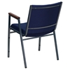 Hercules Series Stack Chair - Ganging Bracket, Navy - FLSH-XU-60154-NVY-GG