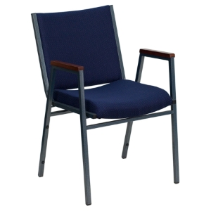 Hercules Series Stack Chair - Ganging Bracket, Navy 