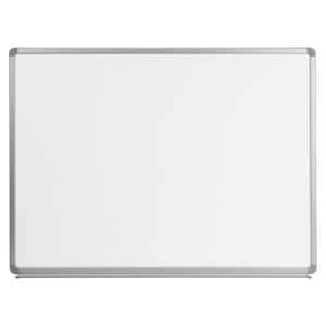 48" x 36" Magnetic Marker Board - White 