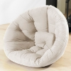 Nido Tufted Sleeper Lounge Chair in Natural - FF-NIDO1001