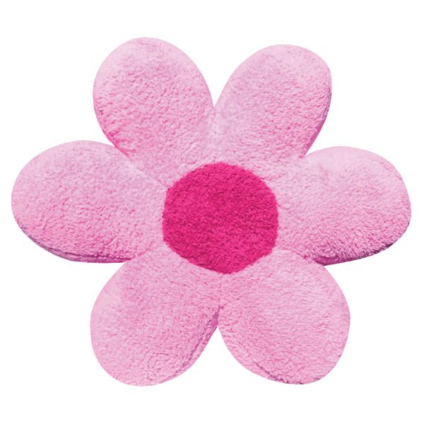 Daisy Pillow in Poodle Pink 