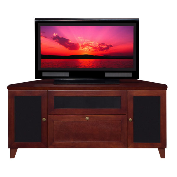61'' Wide Shaker Corner TV Stand Console 