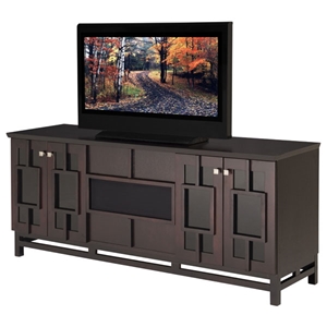 70 Modern Asian TV Stand in Wenge 