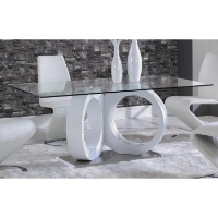 Skylar Dining Table - White