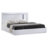 Jody Bed in High Gloss White - GLO-JODY-911A-WH-M-BED