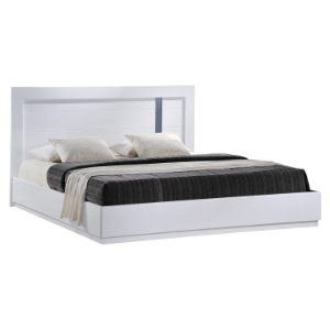 Jody Bed in High Gloss White 