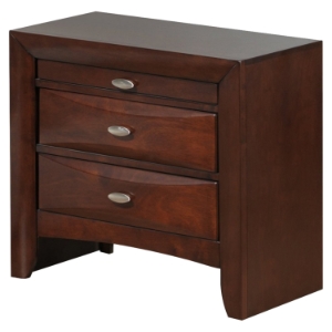 Linda Nightstand, New Merlot 