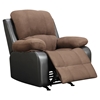 Alondra Reclining Sofa Set in Rider Chocolate - GLO-U1710-CHOC-SET