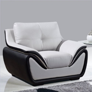 Bryson Gray and Black Chair 