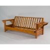 Burlington Cherry Oak Futon Set - GB-AOSU-SET#