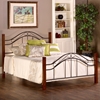 Matson Bed - Cherry Posts, Black Grills - HILL-1159-BED