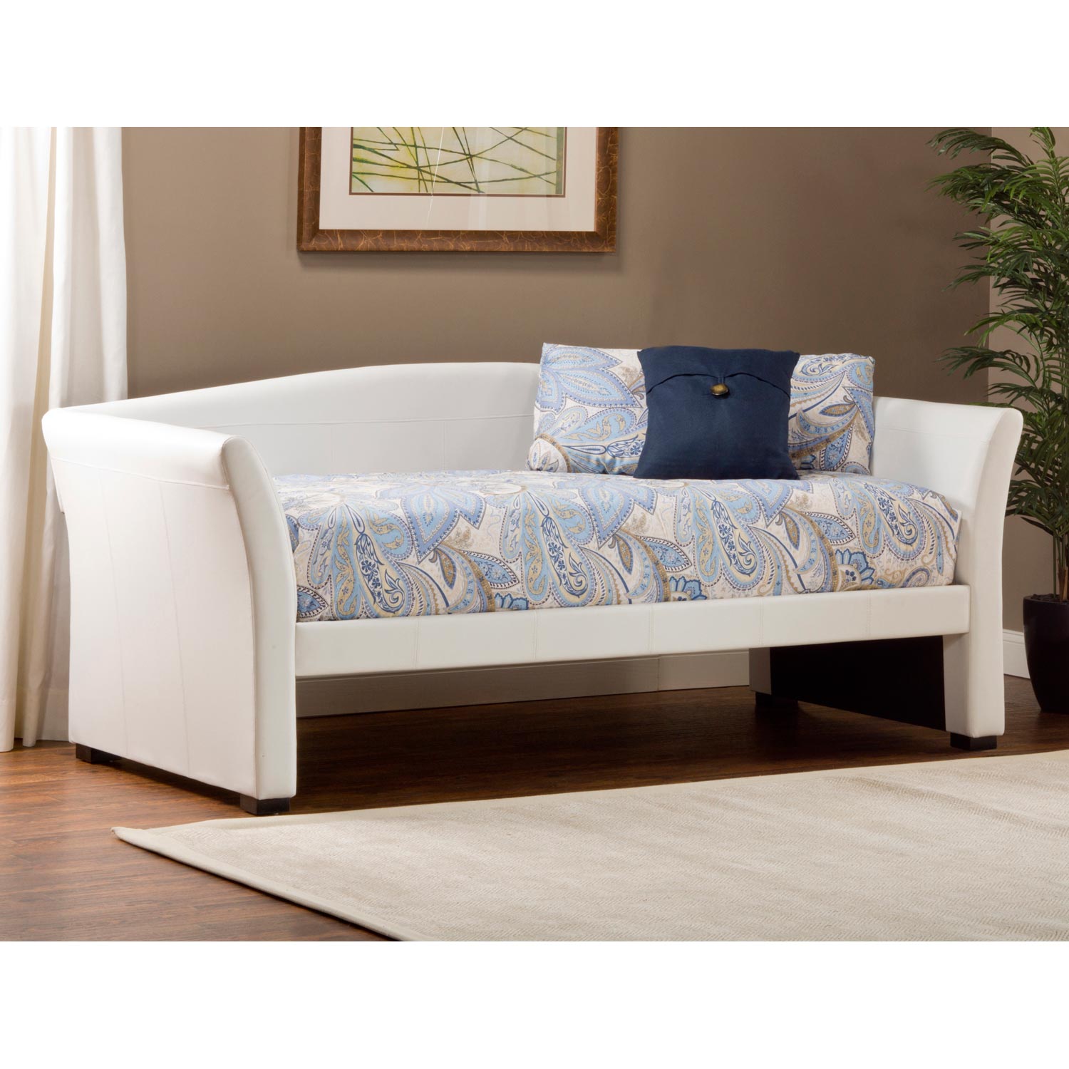 Montgomery Upholstered Daybed - White | DCG Stores