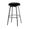 Sanders Adjustable Backless Swivel Bar Stool - HILL-41XX-831