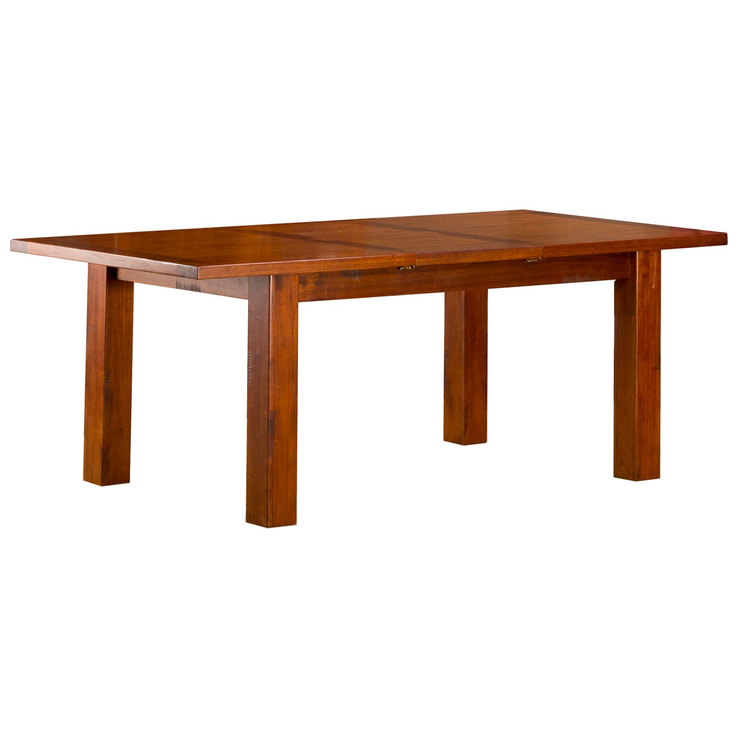 Outback Dining Table - Extension Leaf, Distressed Chestnut | DCG Stores