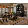 Northern Heights Swivel Bar Stool - Black, Honey Accents - HILL-4439-8XX