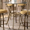 Brookside Round Bar Height Bistro Table - HILL-4815PTB