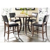 Cameron Round Counter Set with Parson Stools - HILL-4671CTBWS4