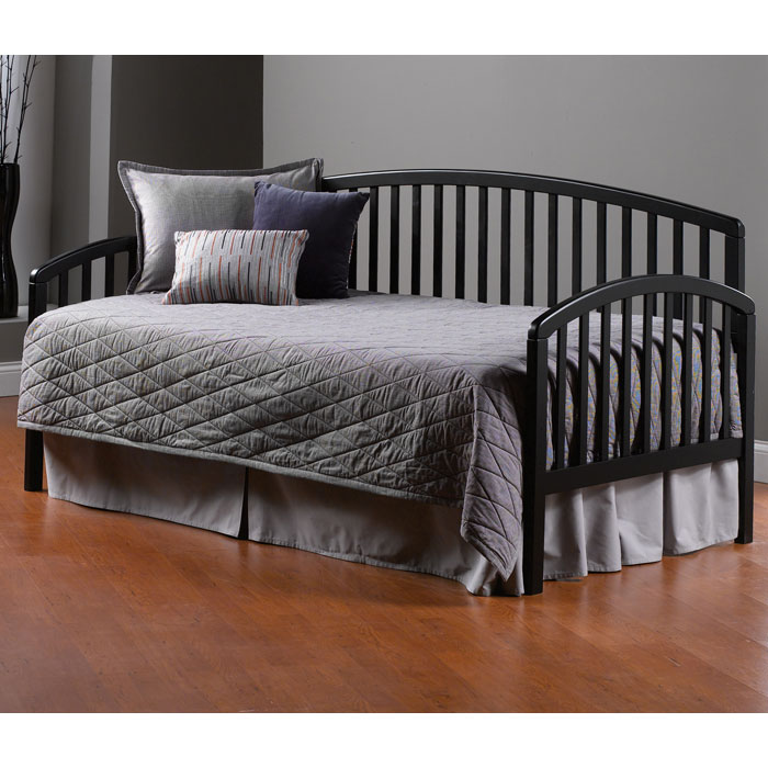Carolina Black Daybed with Rollout Trundle | DCG Stores