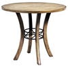 Charleston Counter Table with Metal Ring - HILL-4670CTB