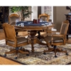 Nassau Wood Game/Dining Table in Brown - HILL-6060GTB
