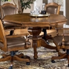 Nassau Wood Game/Dining Table in Brown - HILL-6060GTB