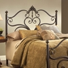 Newton Antique Metal Headboard with Frame - HILL-1756H
