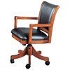 Parkview Leather Game Chair on Casters - HILL-4186-800