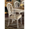 Wilshire 7 Piece Rectangle Dining Set with Arm Chairs - HILL-450XDTBRCTCSC
