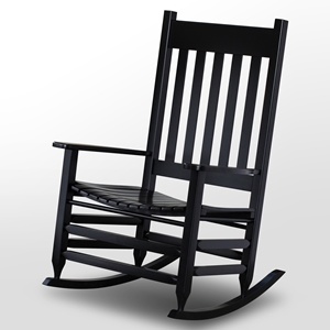 Plantation Jumbo Rocking Chair - Black Paint 