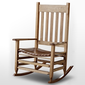 Plantation Jumbo Rocking Chair - Maple Stain 