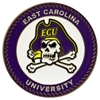 East Carolina Pirates Collegiate Rocking Chair - Maple Finish - HINK-250SM-EC-RTA