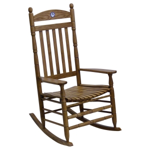 East Carolina Pirates Collegiate Rocking Chair - Maple Finish 