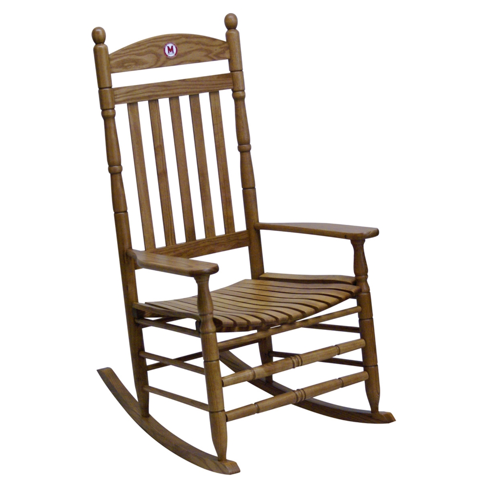 Collegiate Rocking Chair - Maryland, Maple | DCG Stores