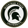 Michigan State Spartans Collegiate Rocker - Maple Finish - HINK-250SM-MIS-RTA