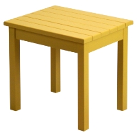 Plantation Porch Side Table - Cornbread Painted