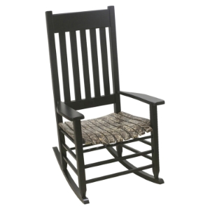 Realtree Max 4 Camouflage Rocking Chair - Black 