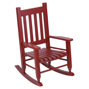 Plantation Child's Rocking Chair - Red 