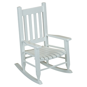 Plantation Childs Rocking Chair - White 