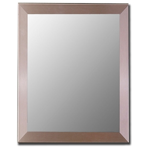 Deana Stainless Steel Frame Mirror - Made in USA 