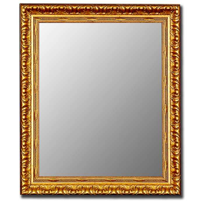 Peregrine Bevel Mirror in Antique Gold - Made in USA 
