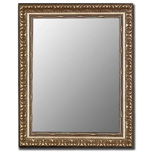 Pyrena Bevel Mirror in Antique Silver - Made in USA 