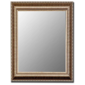 Rearden Bevel Mirror in Antique Silver - Made in USA 