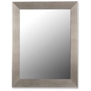 Vienna Grande Mirror in Baroni Silver - Made in USA 