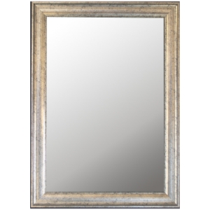 Edaline Wall Mirror - Inca Silver Frame, Made in USA 