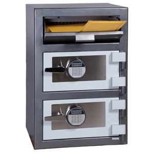 Double Door Depository Safe w/ Electronic Lock - FD-3020EE 