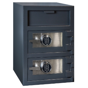 Double Door Depository Safe w/ Electronic Lock - FD-3020EE 